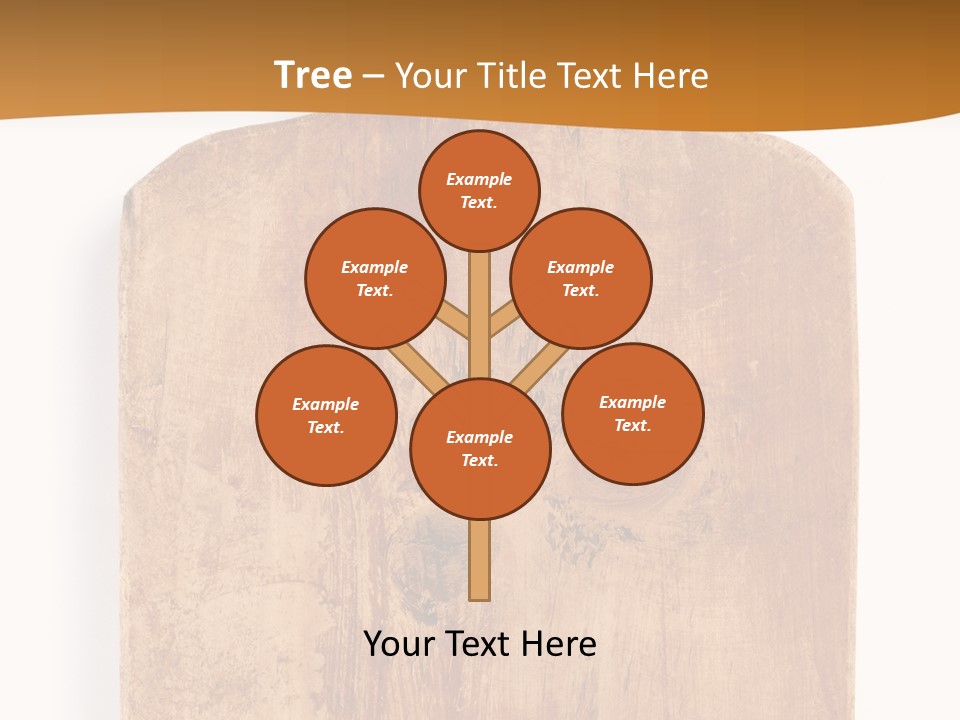 Single Peaceful Coast PowerPoint Template