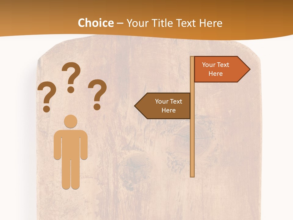 Single Peaceful Coast PowerPoint Template