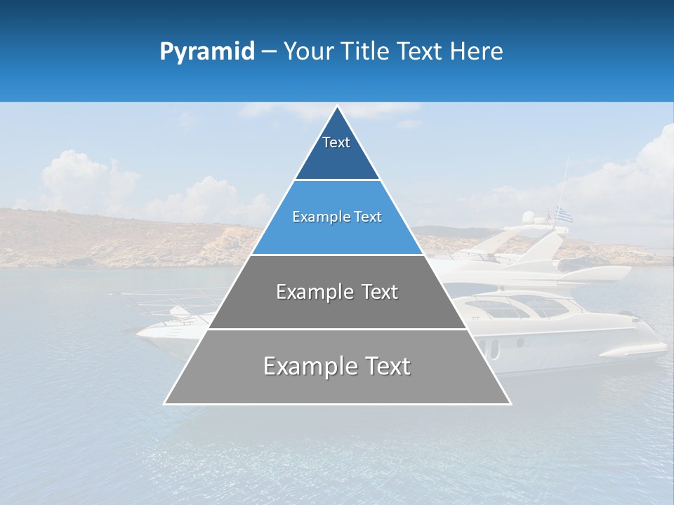 Senior Elderly Ocean PowerPoint Template