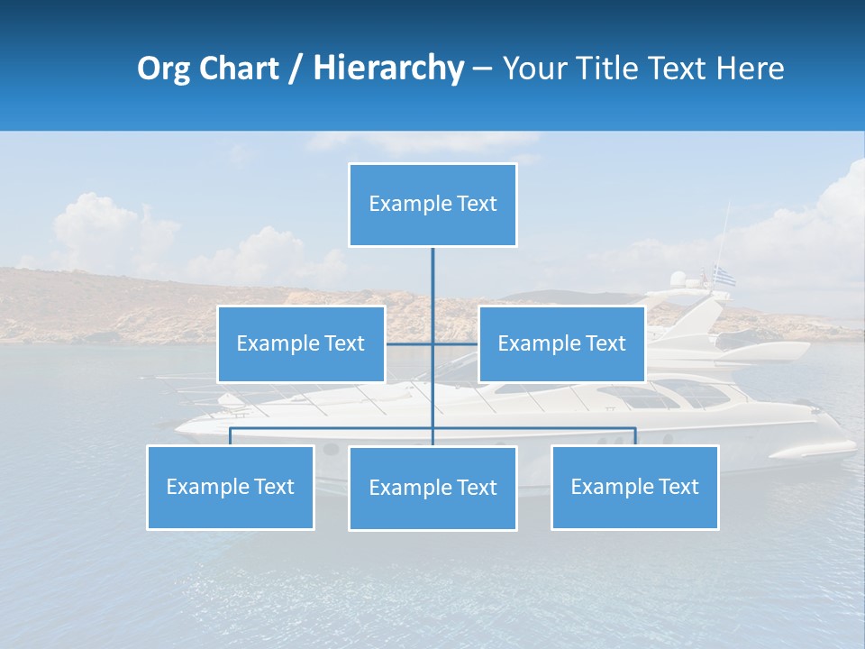 Senior Elderly Ocean PowerPoint Template