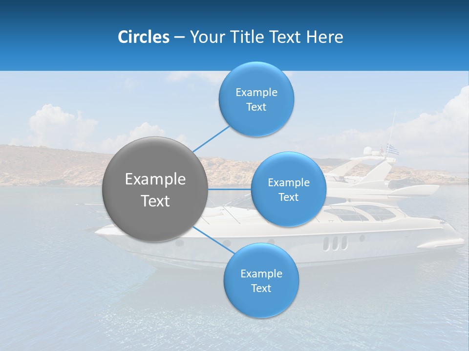 Senior Elderly Ocean PowerPoint Template