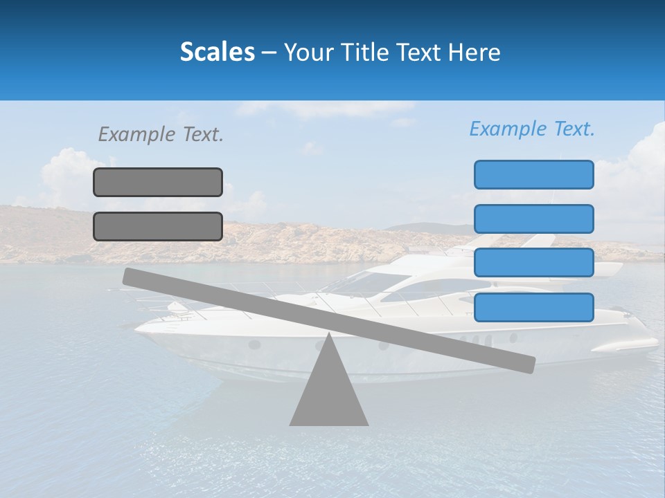 Senior Elderly Ocean PowerPoint Template
