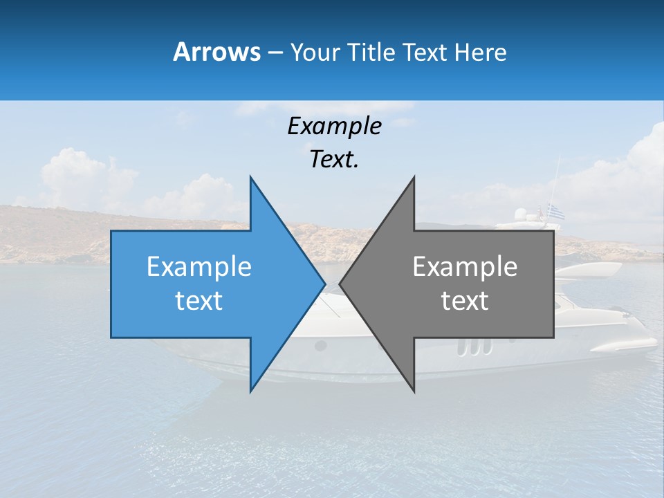 Senior Elderly Ocean PowerPoint Template