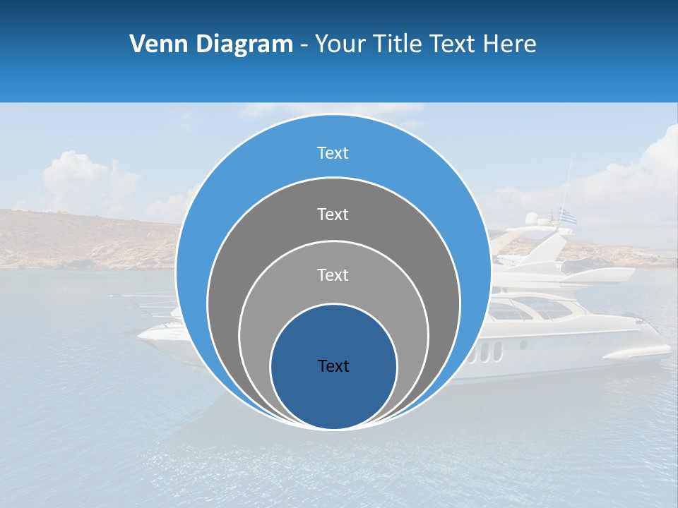 Senior Elderly Ocean PowerPoint Template