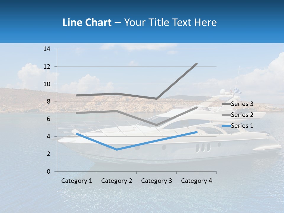 Senior Elderly Ocean PowerPoint Template