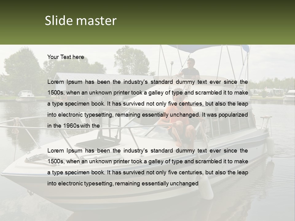 Portrait Old White PowerPoint Template