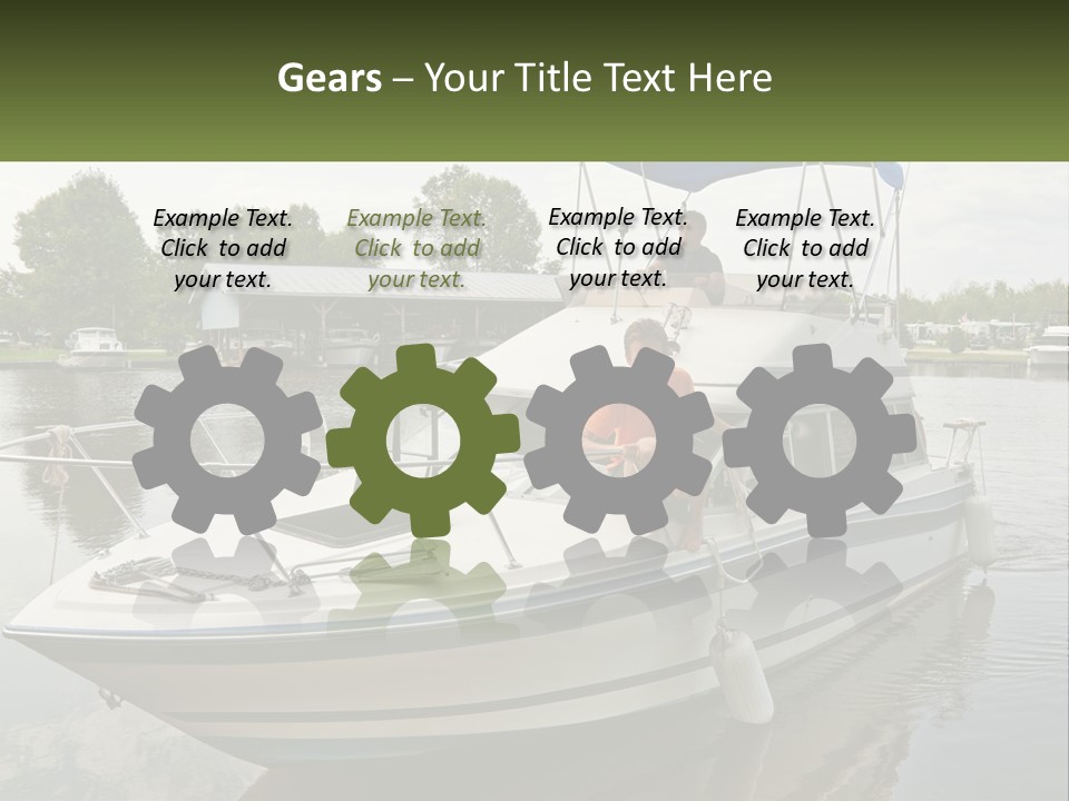 Portrait Old White PowerPoint Template