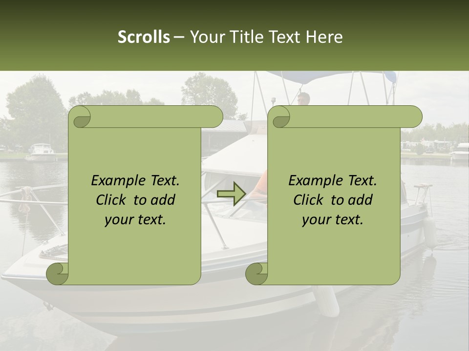 Portrait Old White PowerPoint Template