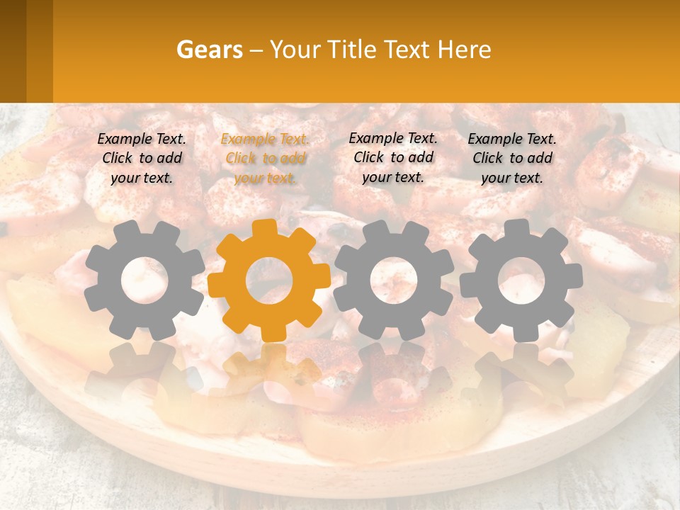 Water Life Daughter PowerPoint Template