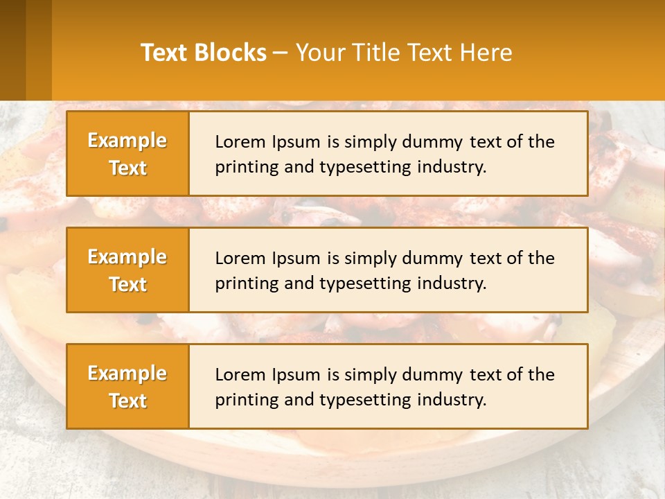 Water Life Daughter PowerPoint Template