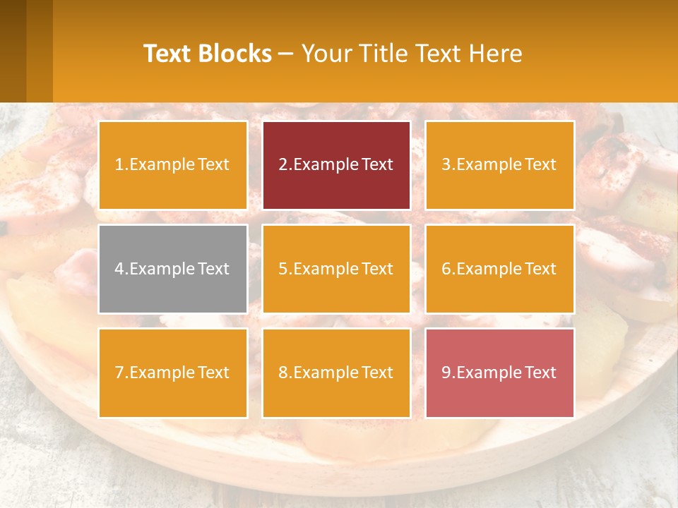 Water Life Daughter PowerPoint Template