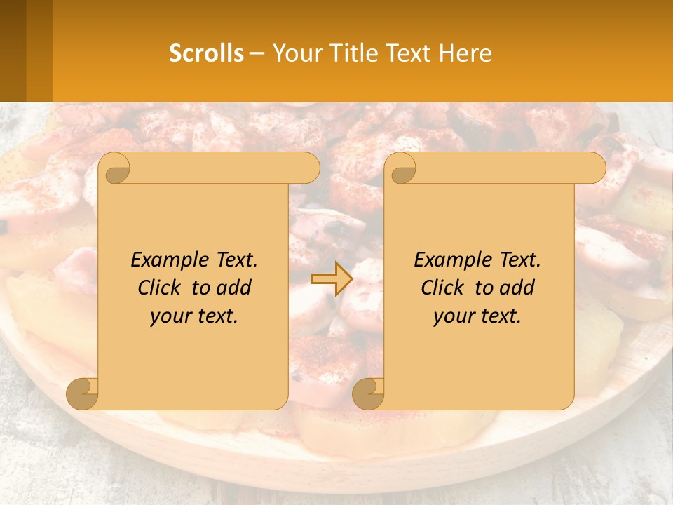 Water Life Daughter PowerPoint Template