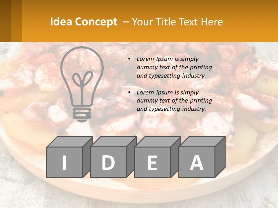 Water Life Daughter PowerPoint Template