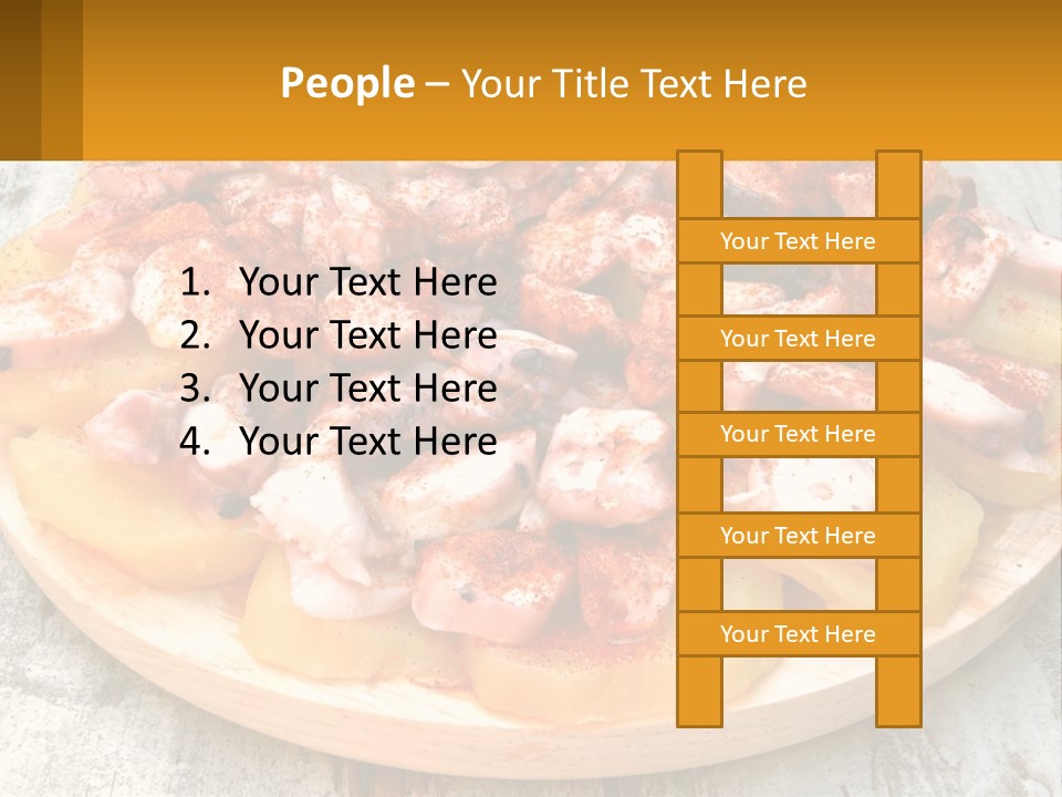 Water Life Daughter PowerPoint Template