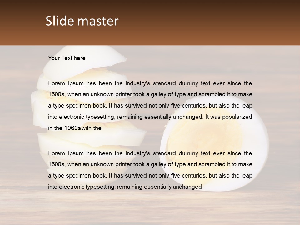 Mother Pensioner Single PowerPoint Template