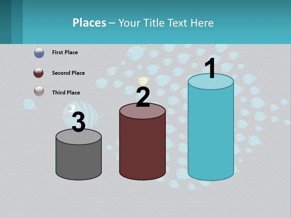 Old Woman Standing PowerPoint Template