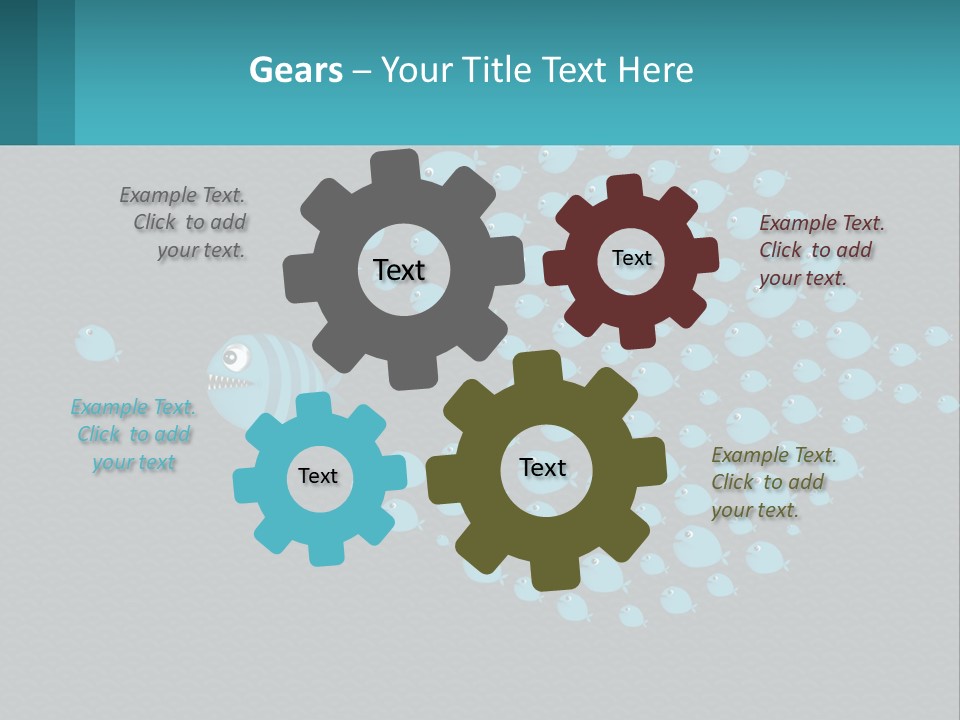 Old Woman Standing PowerPoint Template