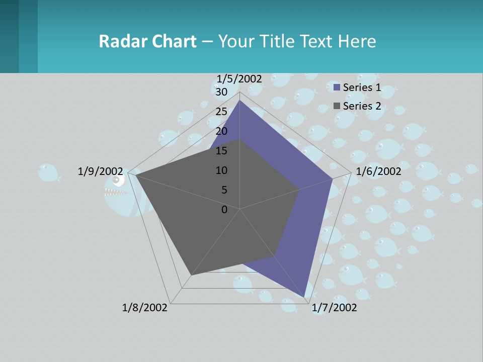 Old Woman Standing PowerPoint Template