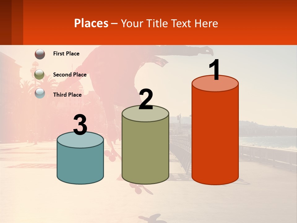 Sunrise Wellness Woman PowerPoint Template