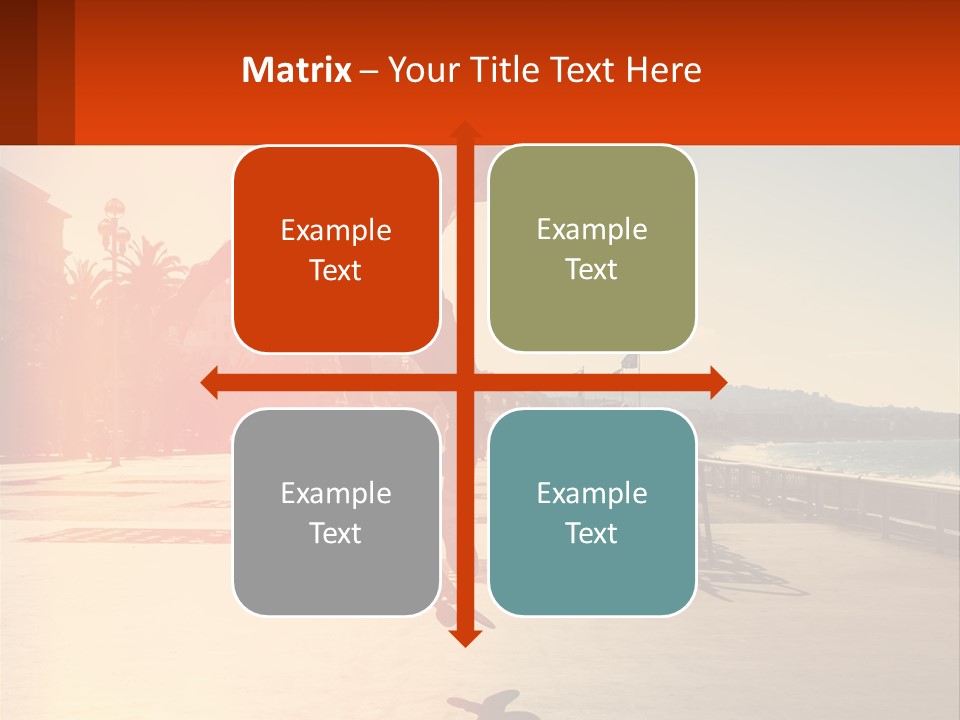 Sunrise Wellness Woman PowerPoint Template