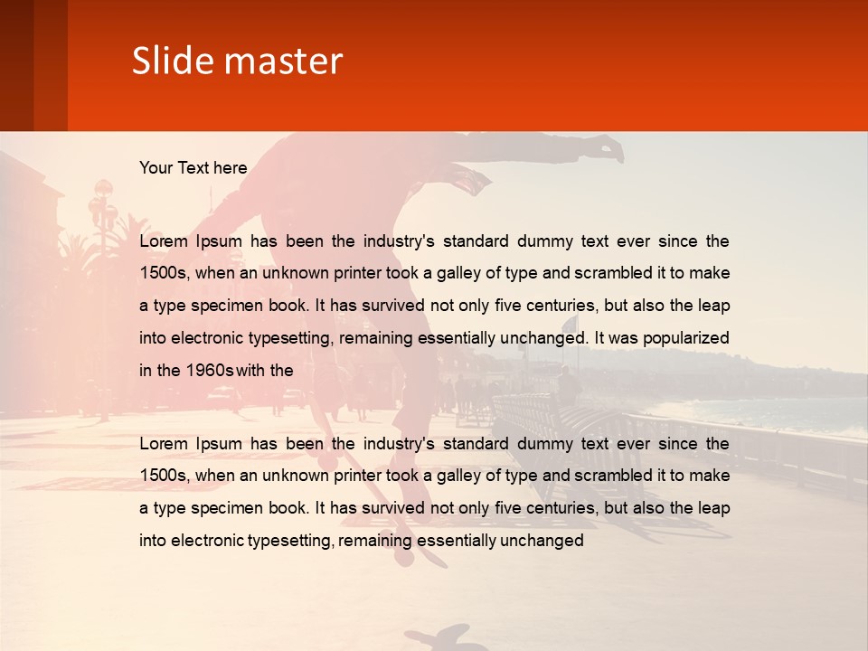 Sunrise Wellness Woman PowerPoint Template