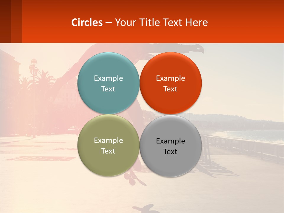 Sunrise Wellness Woman PowerPoint Template