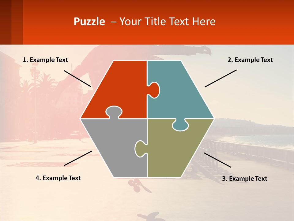 Sunrise Wellness Woman PowerPoint Template