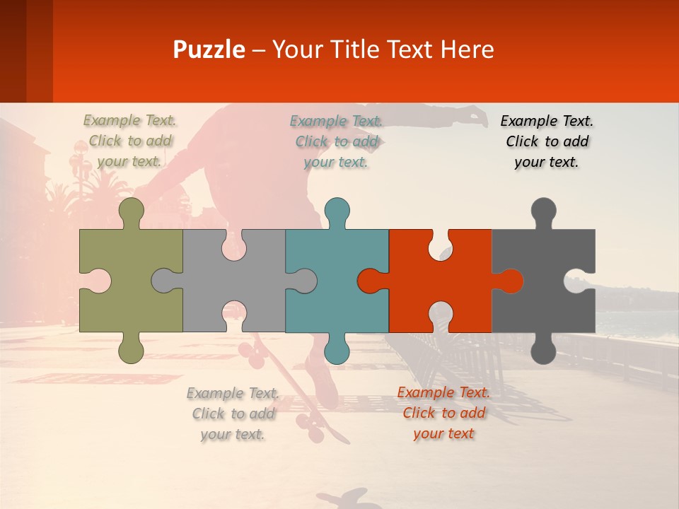 Sunrise Wellness Woman PowerPoint Template