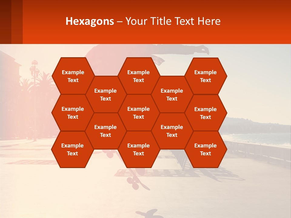 Sunrise Wellness Woman PowerPoint Template