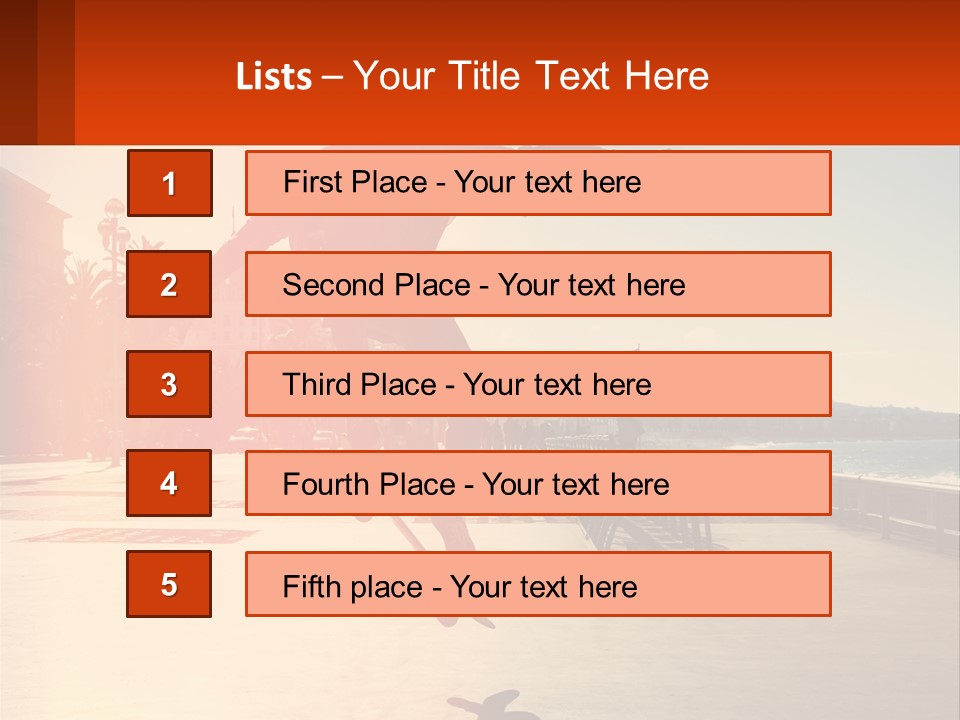 Sunrise Wellness Woman PowerPoint Template