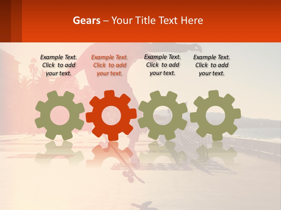 Sunrise Wellness Woman PowerPoint Template