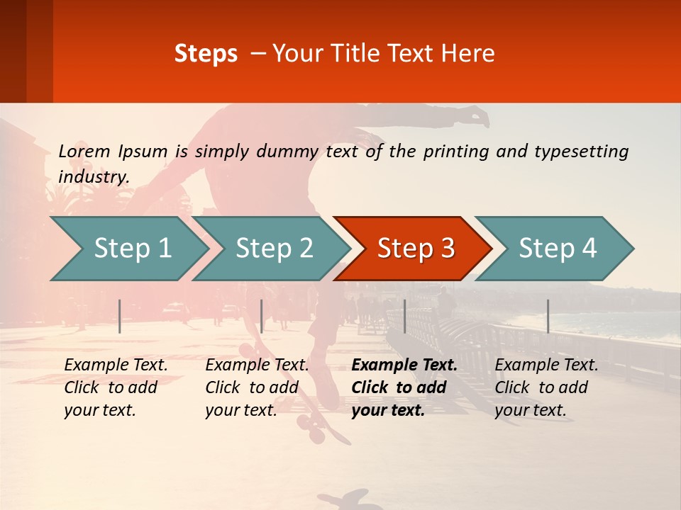 Sunrise Wellness Woman PowerPoint Template