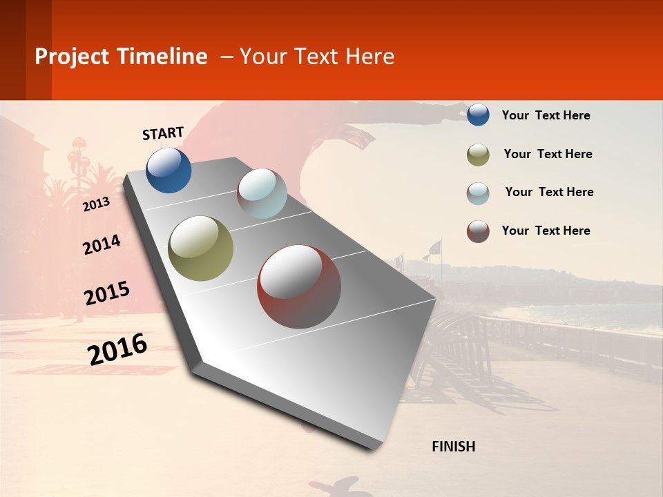 Sunrise Wellness Woman PowerPoint Template