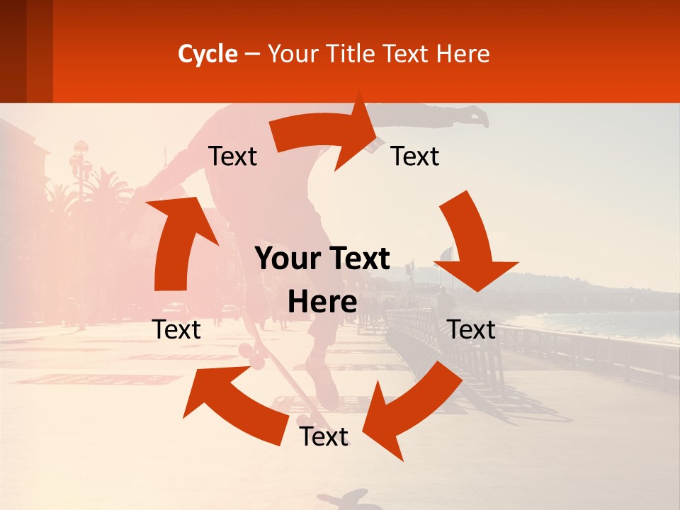 Sunrise Wellness Woman PowerPoint Template