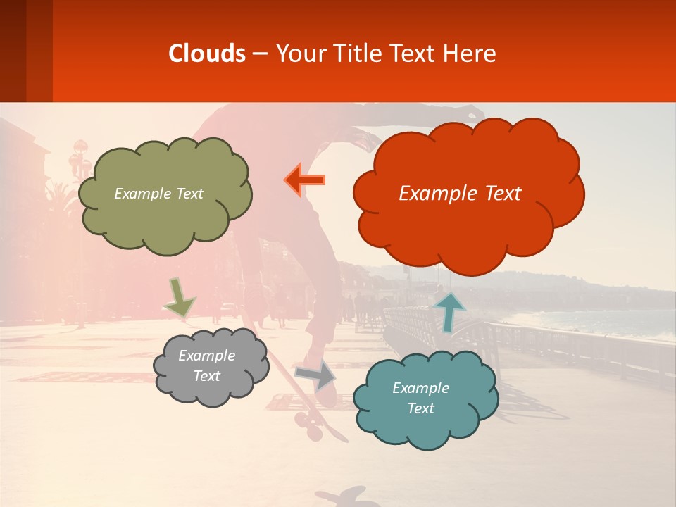 Sunrise Wellness Woman PowerPoint Template