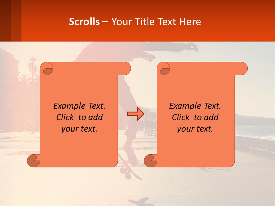 Sunrise Wellness Woman PowerPoint Template