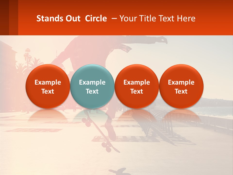 Sunrise Wellness Woman PowerPoint Template