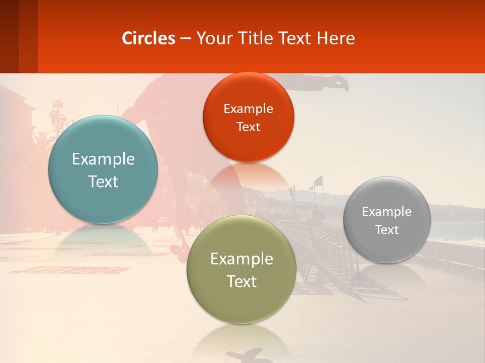 Sunrise Wellness Woman PowerPoint Template