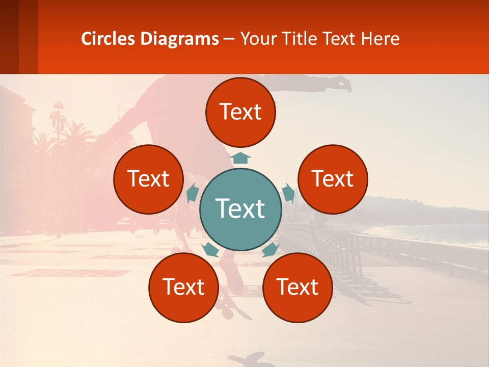 Sunrise Wellness Woman PowerPoint Template