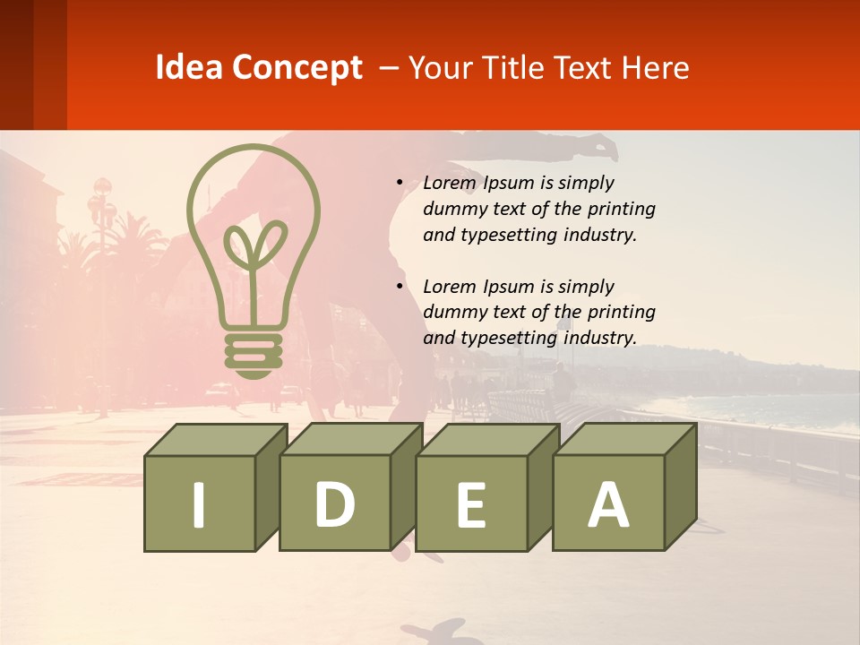 Sunrise Wellness Woman PowerPoint Template