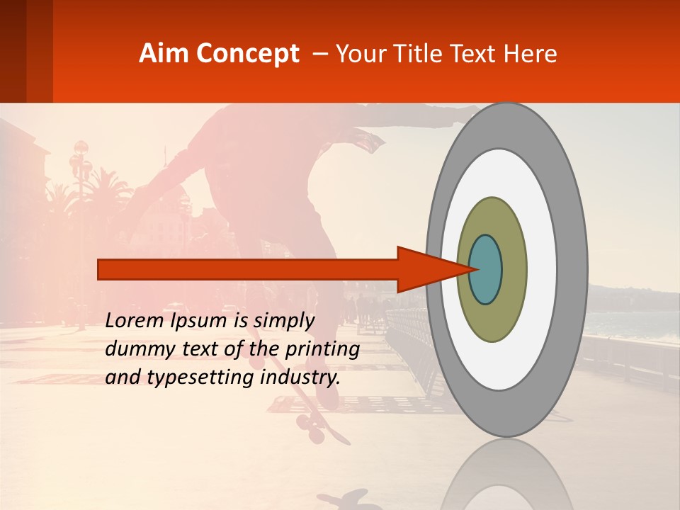 Sunrise Wellness Woman PowerPoint Template