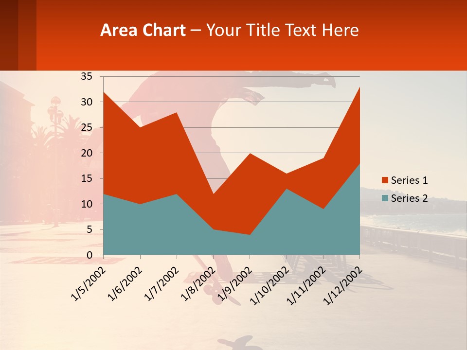 Sunrise Wellness Woman PowerPoint Template