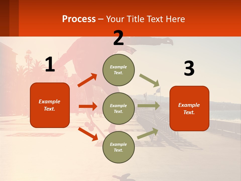 Sunrise Wellness Woman PowerPoint Template