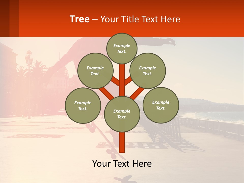 Sunrise Wellness Woman PowerPoint Template