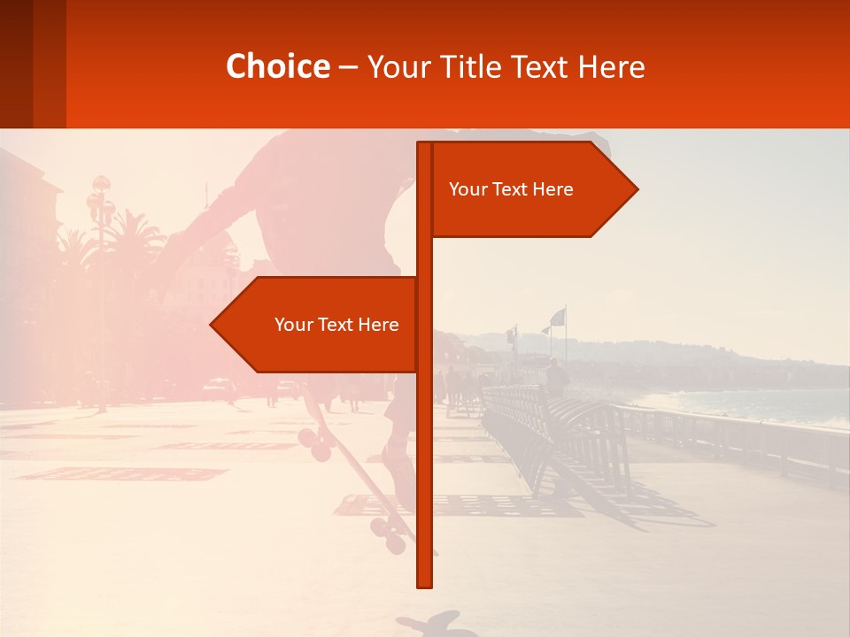 Sunrise Wellness Woman PowerPoint Template