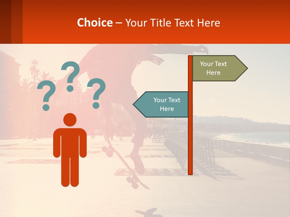 Sunrise Wellness Woman PowerPoint Template