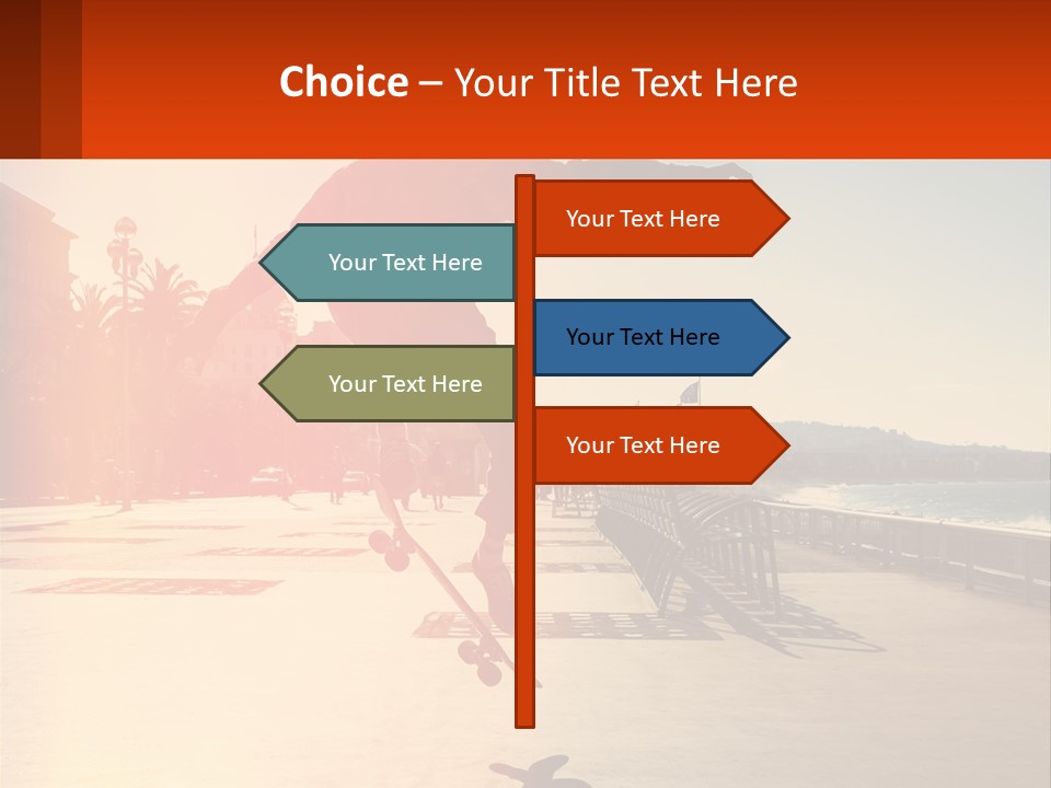 Sunrise Wellness Woman PowerPoint Template