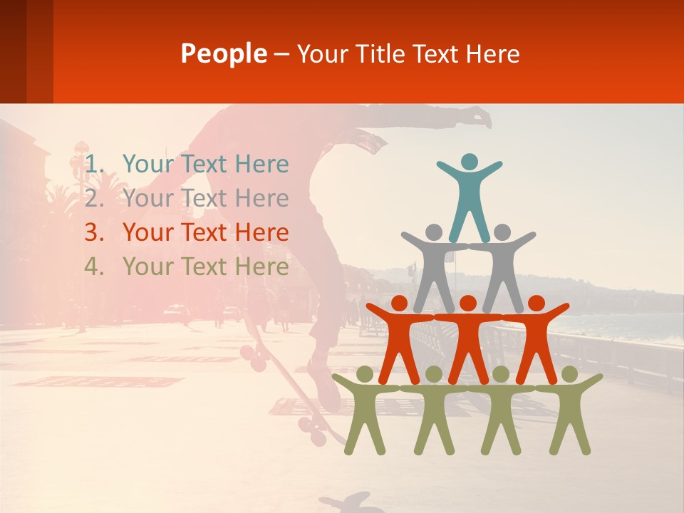 Sunrise Wellness Woman PowerPoint Template