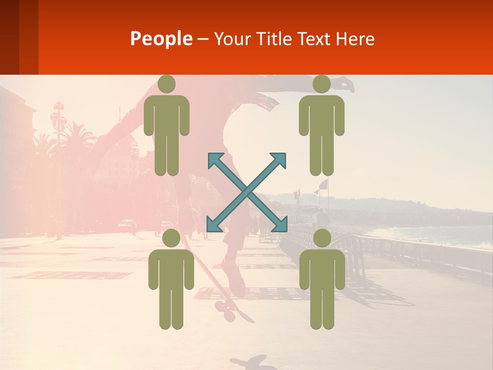 Sunrise Wellness Woman PowerPoint Template