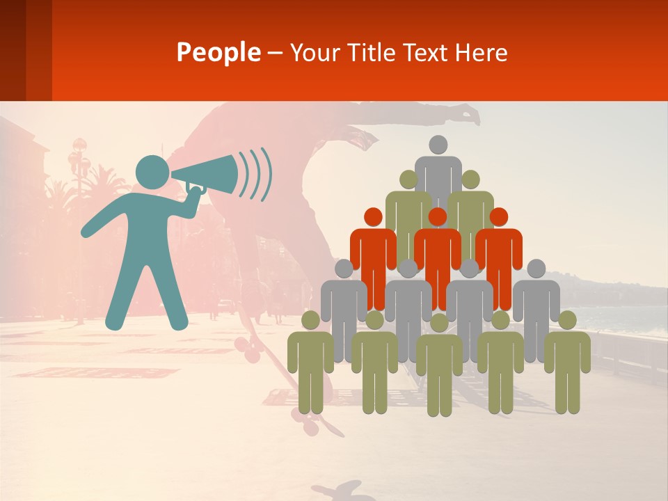 Sunrise Wellness Woman PowerPoint Template